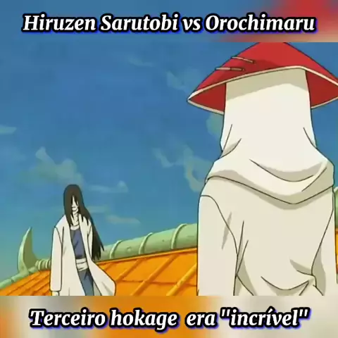 terceiro hokage vs orochimaru status